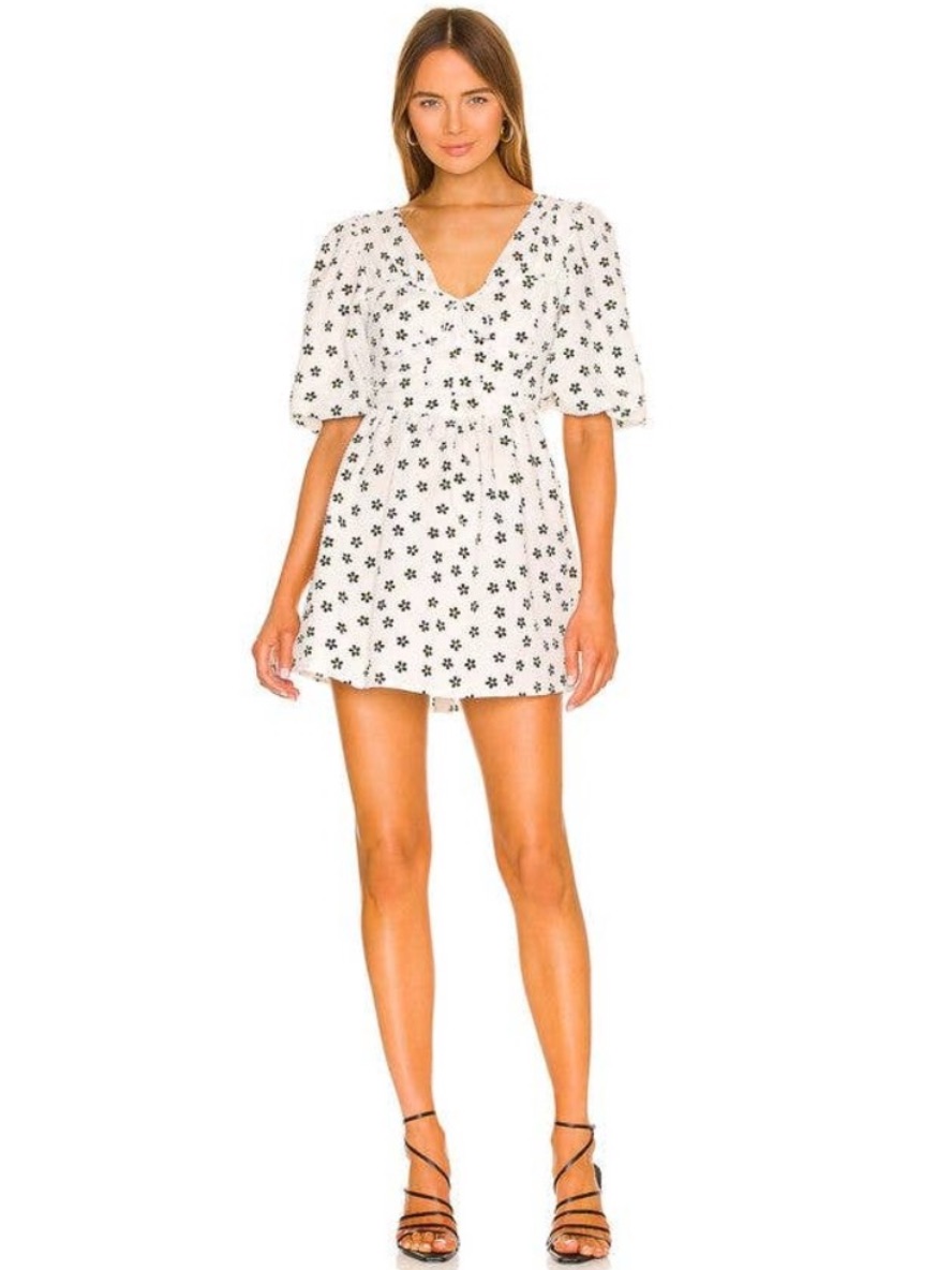 Nwot For Love And Lemons Connie Mini Dress